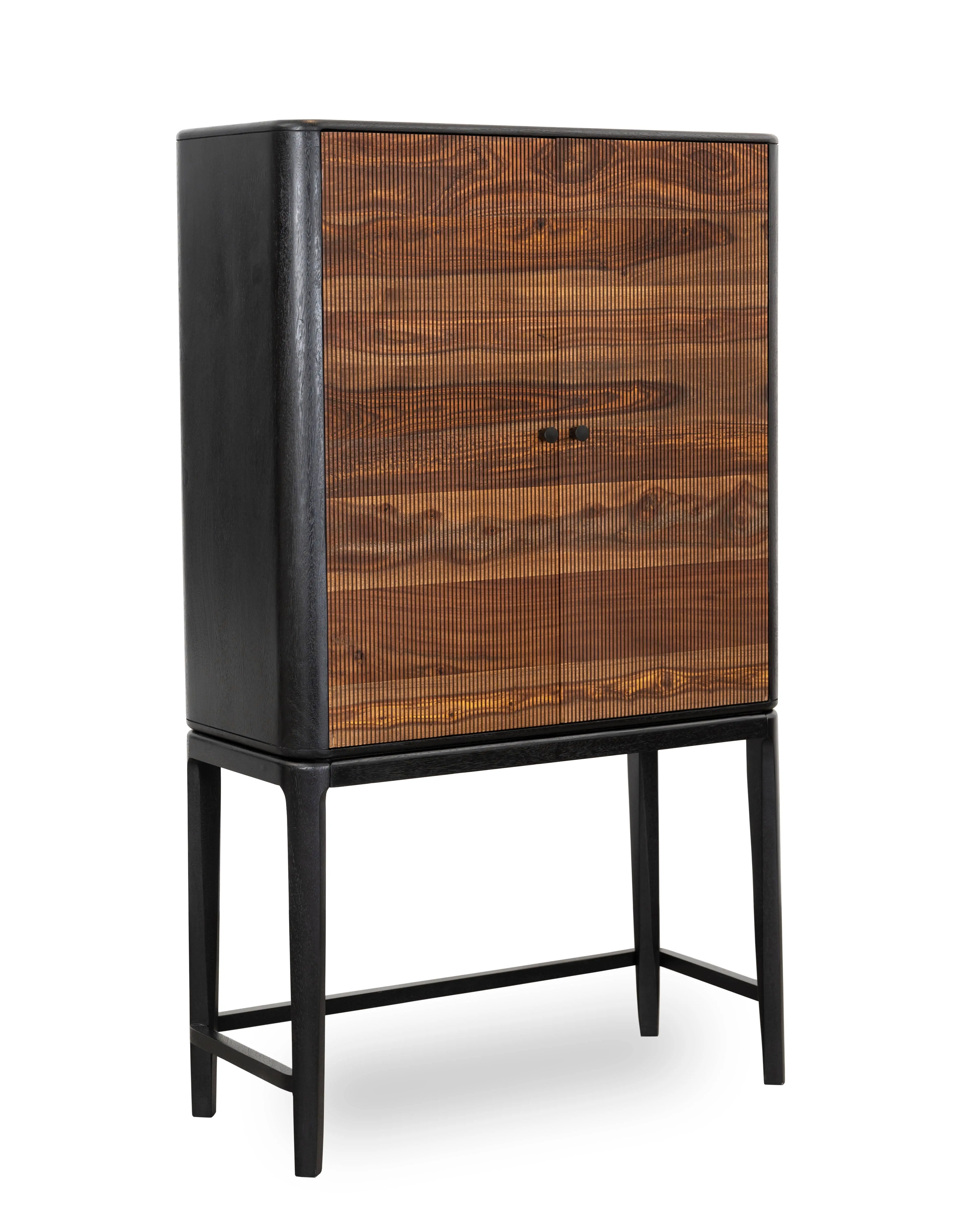 Ribby High Board Storage Cabinet